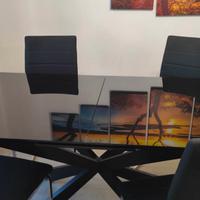 Tavolo Moderno Allungabile in Vetro 