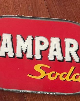 Insegna vetrofania Campari