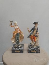 coppia di statuette ITALY vintage 