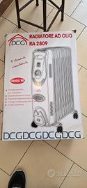 Radiatore ad olio DCG