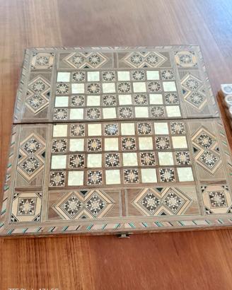 gioco bakgammon legno acquistato a Istanbul