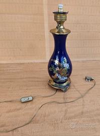 Lampada da tavolo vintage porcellana giapponese