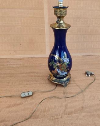 Lampada da tavolo vintage porcellana giapponese