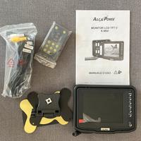 Monitor e retrocamera ALCAPOWER per camper/furgone