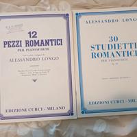 spartitiAlessandro Longo per piano (studi, sonate