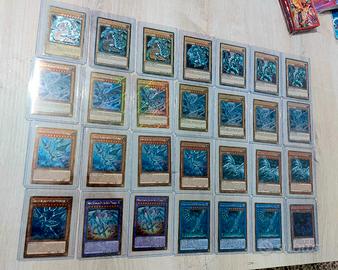 Lotto Drago Bianco Occhi Blu Varie Rarità Yu-Gi-Oh