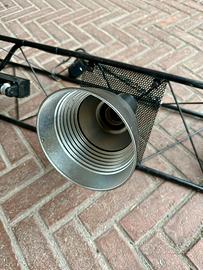 lampadario a traliccio anni 80