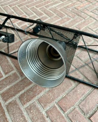 lampadario a traliccio anni 80