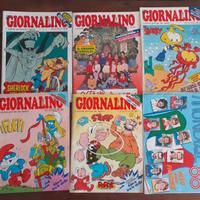 5 riviste Il Giornalino più Albo figurine 86
