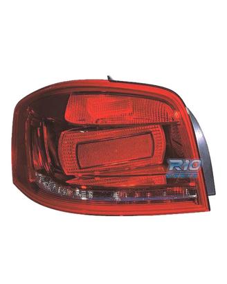 FANALE SINISTRO PER AUDI A3 3P 09-12 BIANCO ROSSO