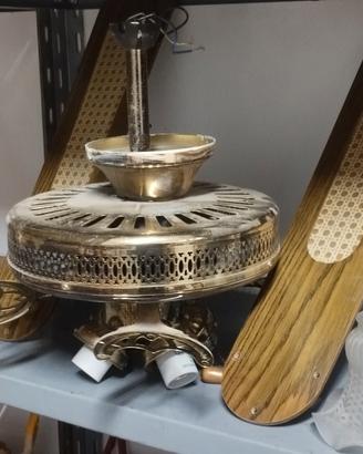 Lampadario a ventilatore 