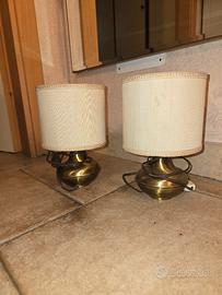 lampade in ottone