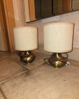 lampade in ottone