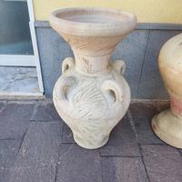 Giara in terracotta decorata 
