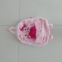 Zainetto rosa gattino peluche