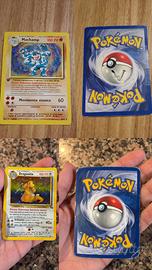 Lotto 2 carte pokemon vintage