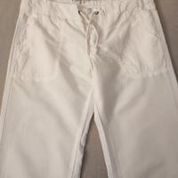 Pantalone donna bianco Tommy Hilfiger Denim