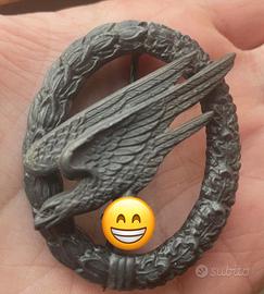 Distintivo JUNCKER Paracadutisti Tedeschi LW WW2