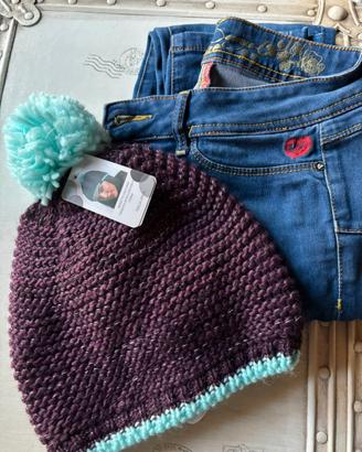 Jeans desigual piu cuffia
