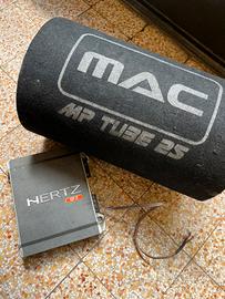 Amplificatore e subwoofer