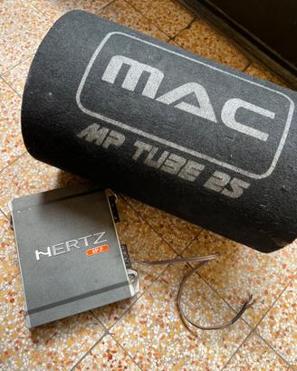 Amplificatore e subwoofer