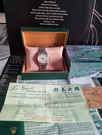 Rolex Datejust 16014 Linen oro 18k Full set 