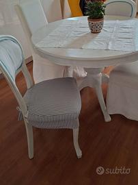 tavolo stile shabby chic