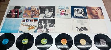 n°6 vinili 33" giri originali di artisti italiani 