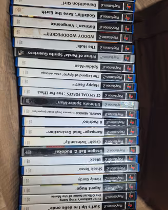 Lotto giochi originali PlayStation 2 PAL