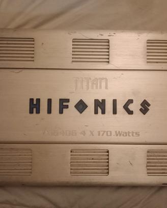 Amplificatore Hifonics Titan 4 canali 