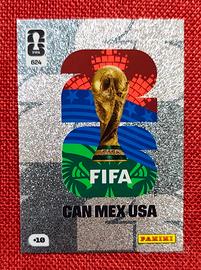 World Cup 2026 card Trofeo argento 624 Adrenalyn