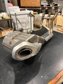 Scarico originale Triumph Trident 660