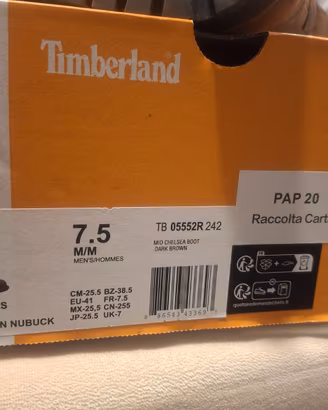 Scarponcini timberland uomo