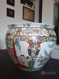 Grande vaso pesciera cinese