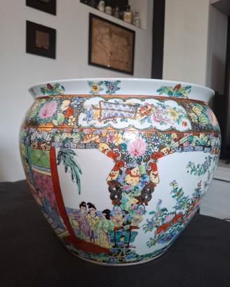 Grande vaso pesciera cinese