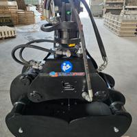 Benna idraulica bivalve per gru