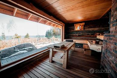 Sauna in legno, benessere naturale