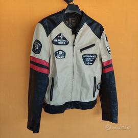 Giubbotto di pelle conbipel 🖤 uomo 🖤 48