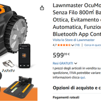 Robot Tosaerba fino 800mq – NUOVO