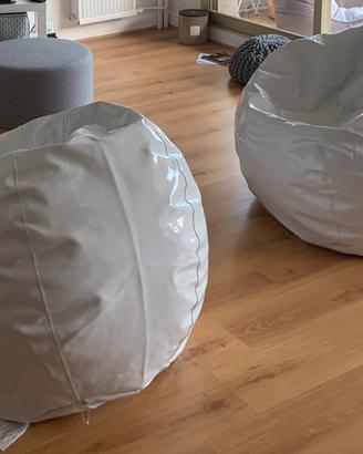 2 pouf bianchi 100 cm marca seletti