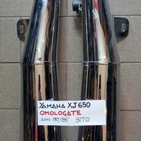 Marmitte SITO ( omologate) per YAMAHA  XJ 650 