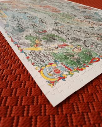 Puzzle Vettori Divina commedia inferno 1080pz