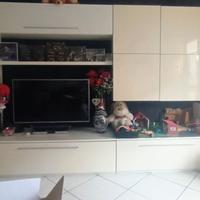 soggiorno bianco lucido cmm.300