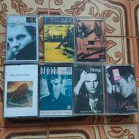 lotto musicassette di Sting 