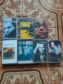 lotto musicassette di Sting 
