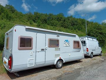 Roulotte Knaus Sudwind Azur 6 posti