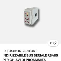 inserire per impianto allarme 