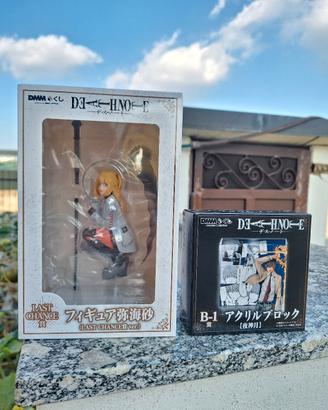 figure misa amane + acrilico rari lotteria dmm 