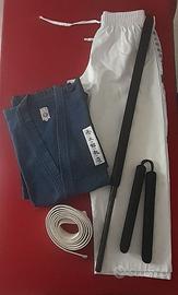 Set completo Yo Sei Kan Bu Do, Kimono ed Attrezzi