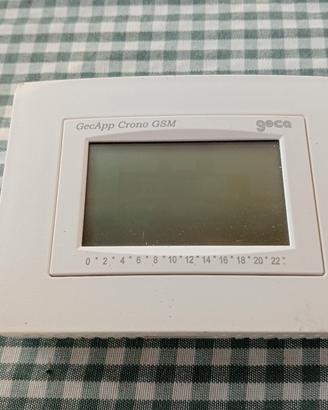 crono termostato GSM
